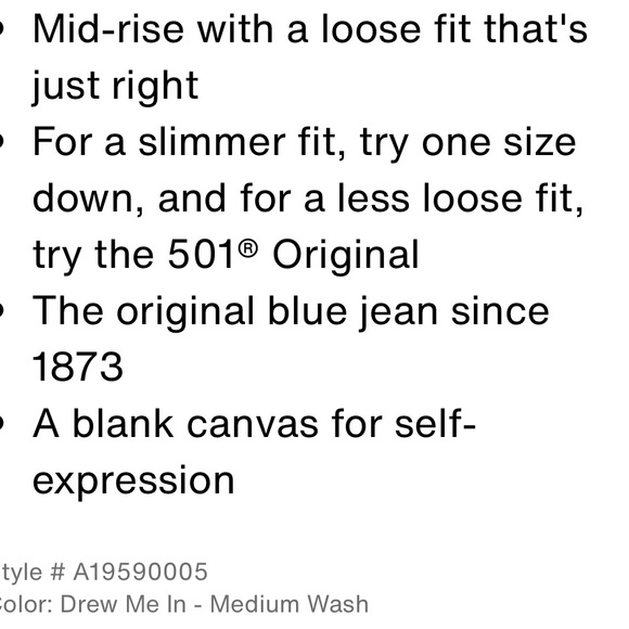 NWT Levi’s 501® ‘90S WOMEN'S JEANS 27x30 - Picture 10 of 11